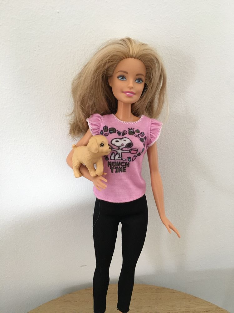 Lalka Barbie z pieskiem