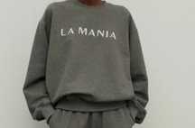 Bluza La mania L 40 luźna szara