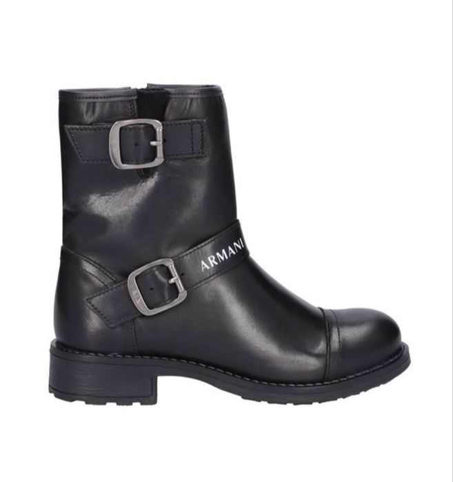 Armani Exchange кожаные ботинки оригинал