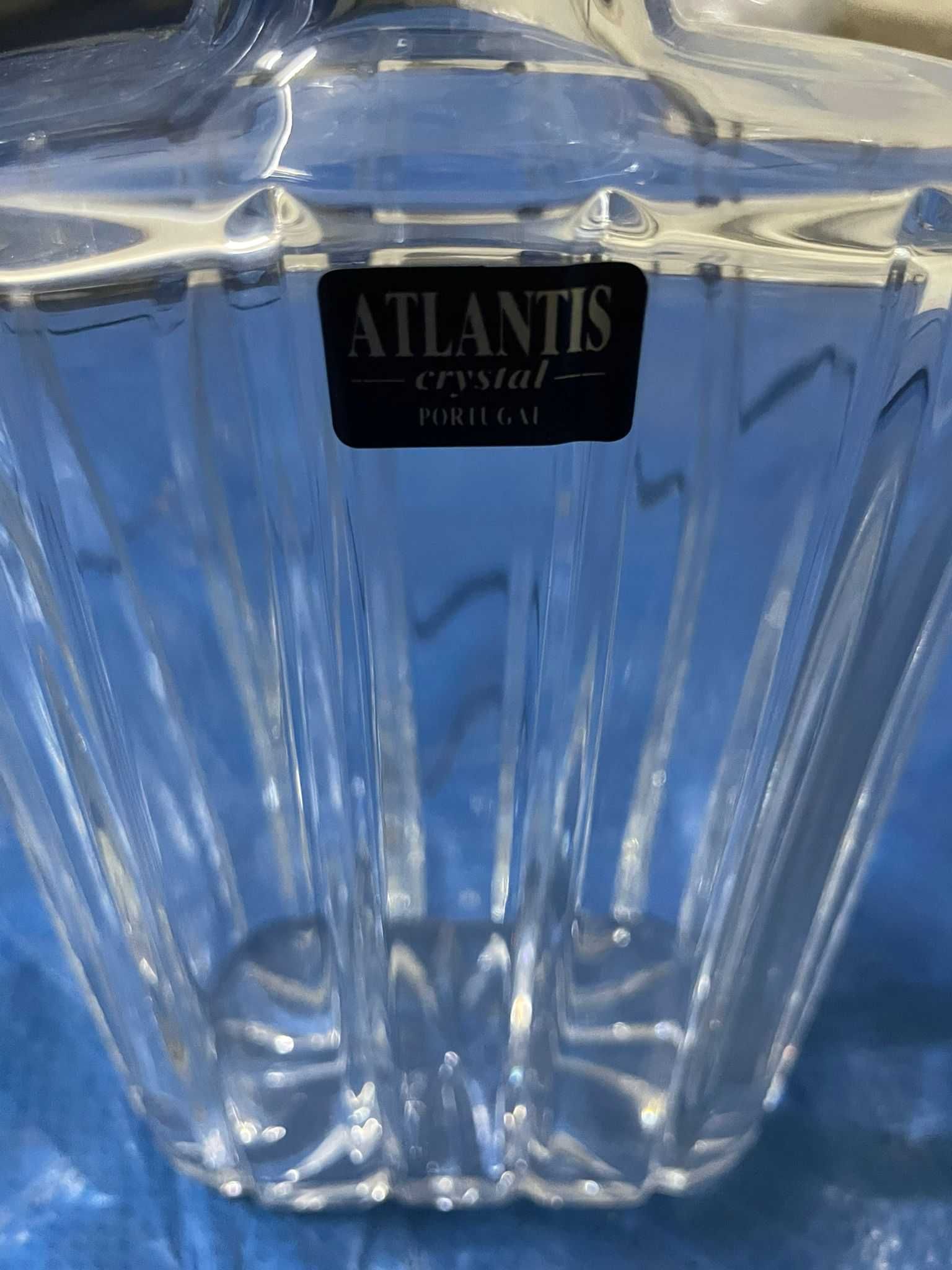 Conjunto Decanters Vista Alegre / Atlantis Cristal - Como Novos