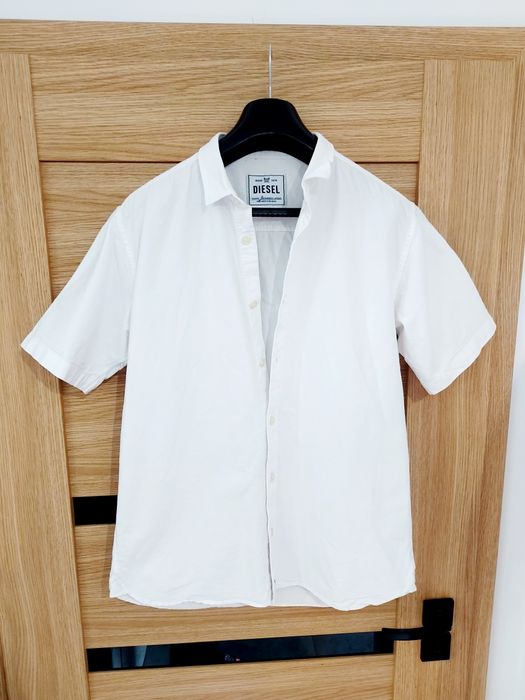 Oryginalna męska koszula premium na krótki rękaw Diesel roz M slim fit