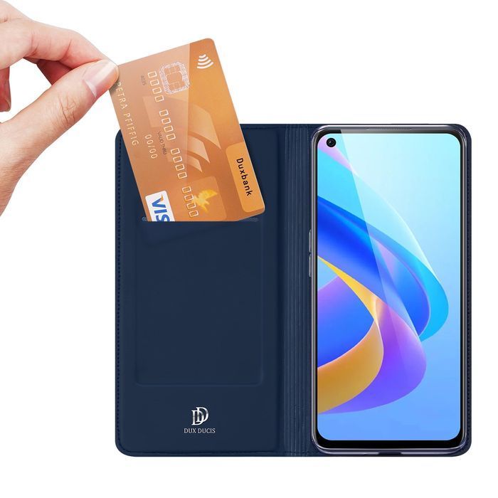 Dux Ducis Skin Pro etui z klapką do Realme 9i/Oppo A36 niebieski