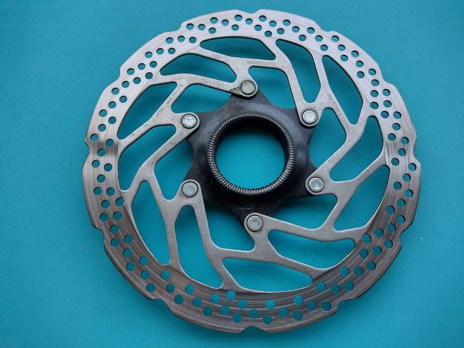 Ротори Shimano SM-RT30-S Ф160 та Shimano SM-RT61 Ф160