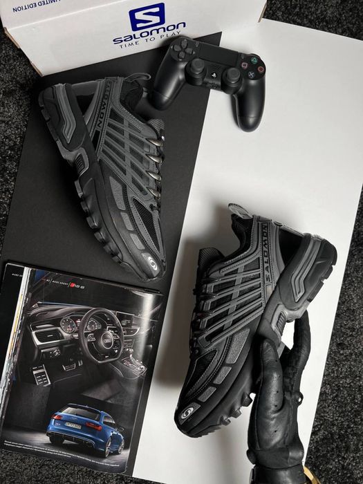 Чоловічі кросівки саломон Salomon ACS Pro GTX Dark Grey Black [41-46]
