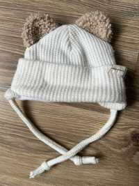 Зимова шапочка на новородженого