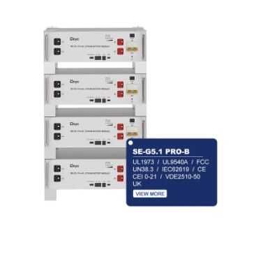 Magazyn Energii DEYE SE-G5.1PRO-B LV (51,2] - Dostępne