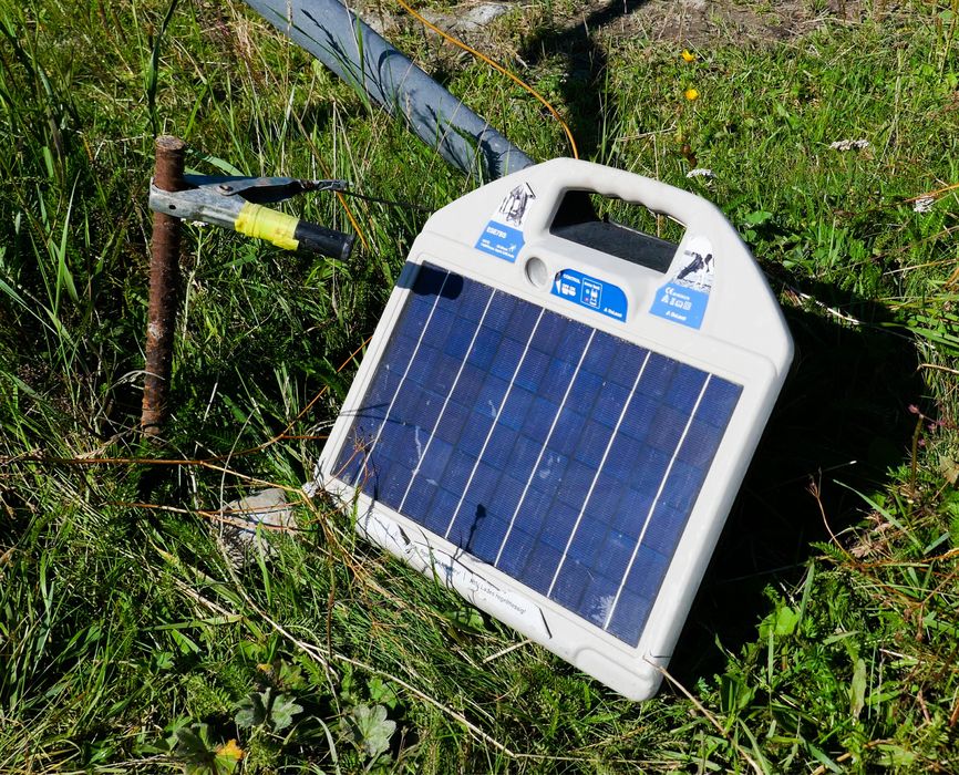Pastuch elektryczny delaval solarny dla bydla,koni itp