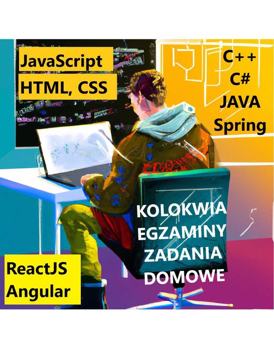 PROJEKTY |JavaScript/HTML/CSS/ReactJS/Angular/C++/C#/Java/Spring/TESTY