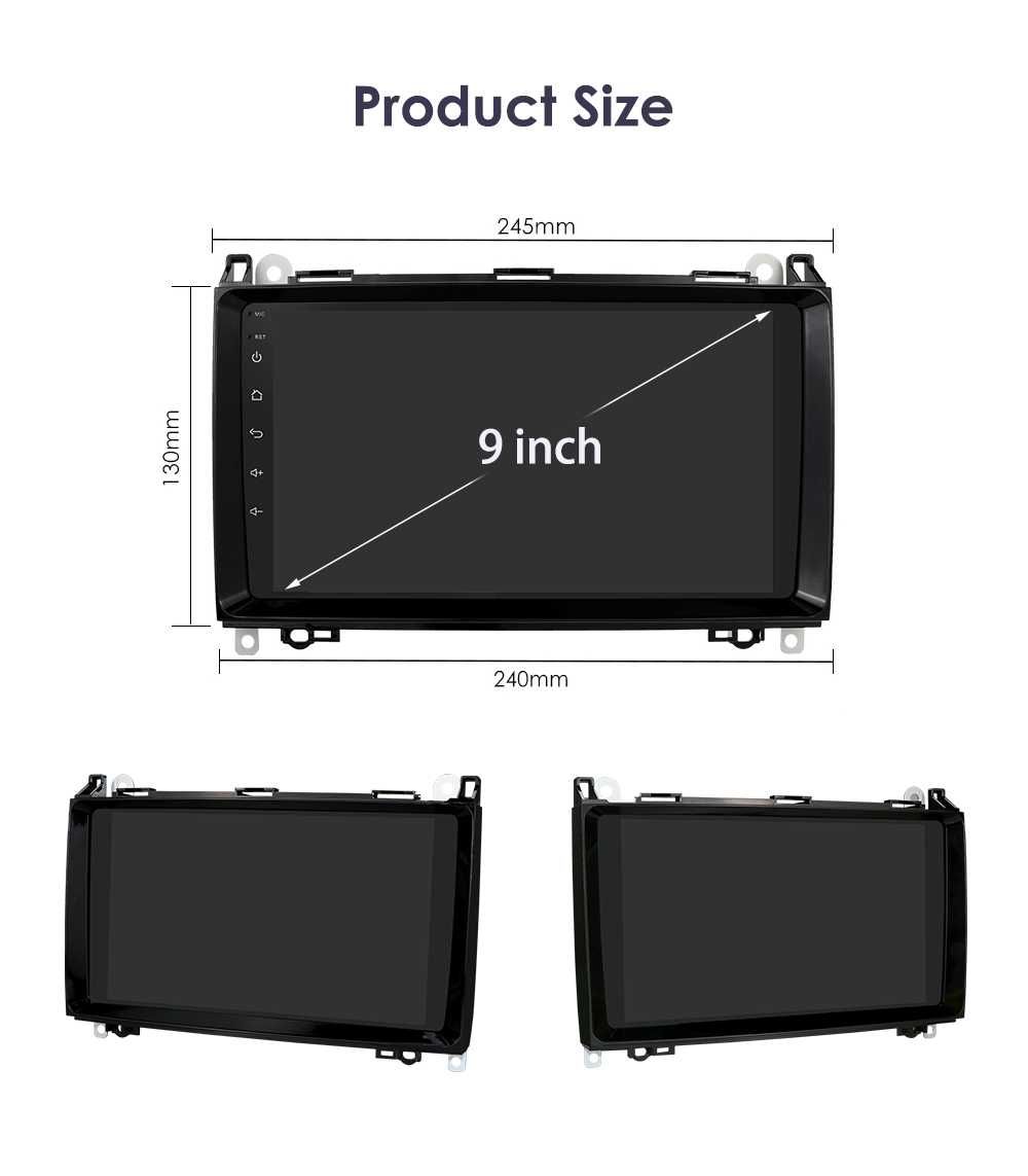 Radio DAB GPS WiFi Android Mercedes Sprinter Viano Vito A B VW Crafter