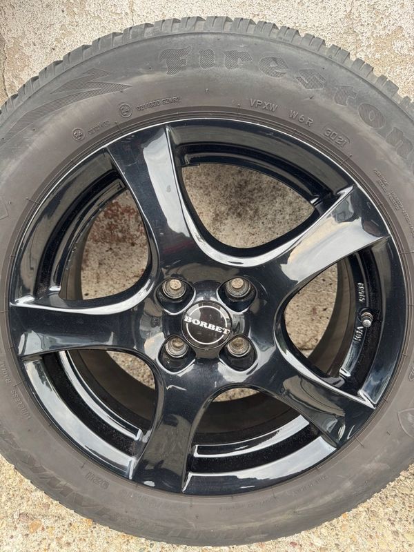 Felgi Borbet F black Ford Volvo Peugeot Citroen 4x108 r16