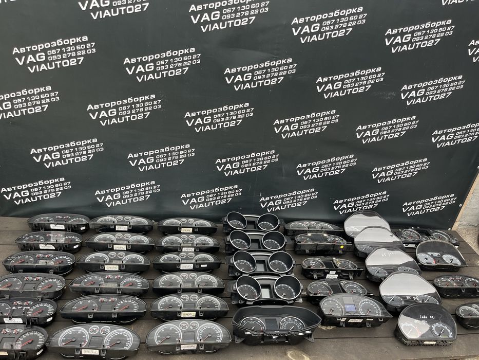 Приборная панель, приборка. Skoda octavia a5, passat b5, b6, b7, golf