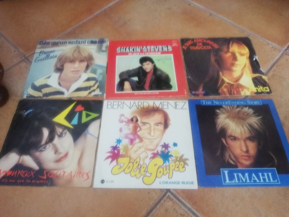 Discos vinil. 36 singles diversos