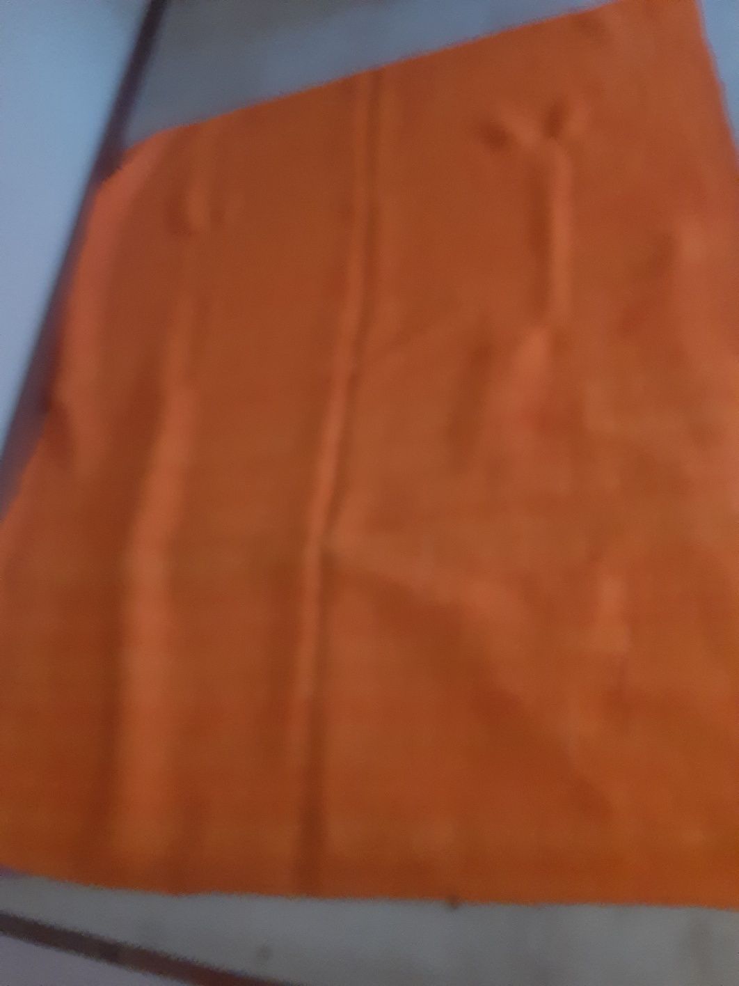 Liteiros/mantas novas e cobertor cor de laranja de lã