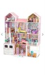 KIDKRAFT duży drewniany domek dla lalek BARBIE 65242