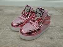 Buty/botki świecące LED-Hello Kitty/rozm. 24 - lekka wada
