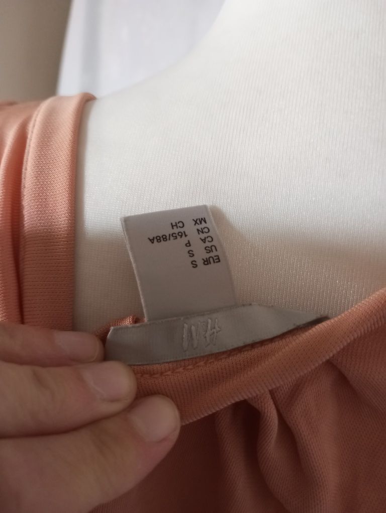 Luźny letni top 100% wiskoza rozmiar S H&M