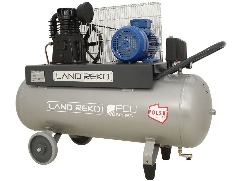 Kompresor tłokowy PCU 150l 490l/min 400V sprężarka Land Reko