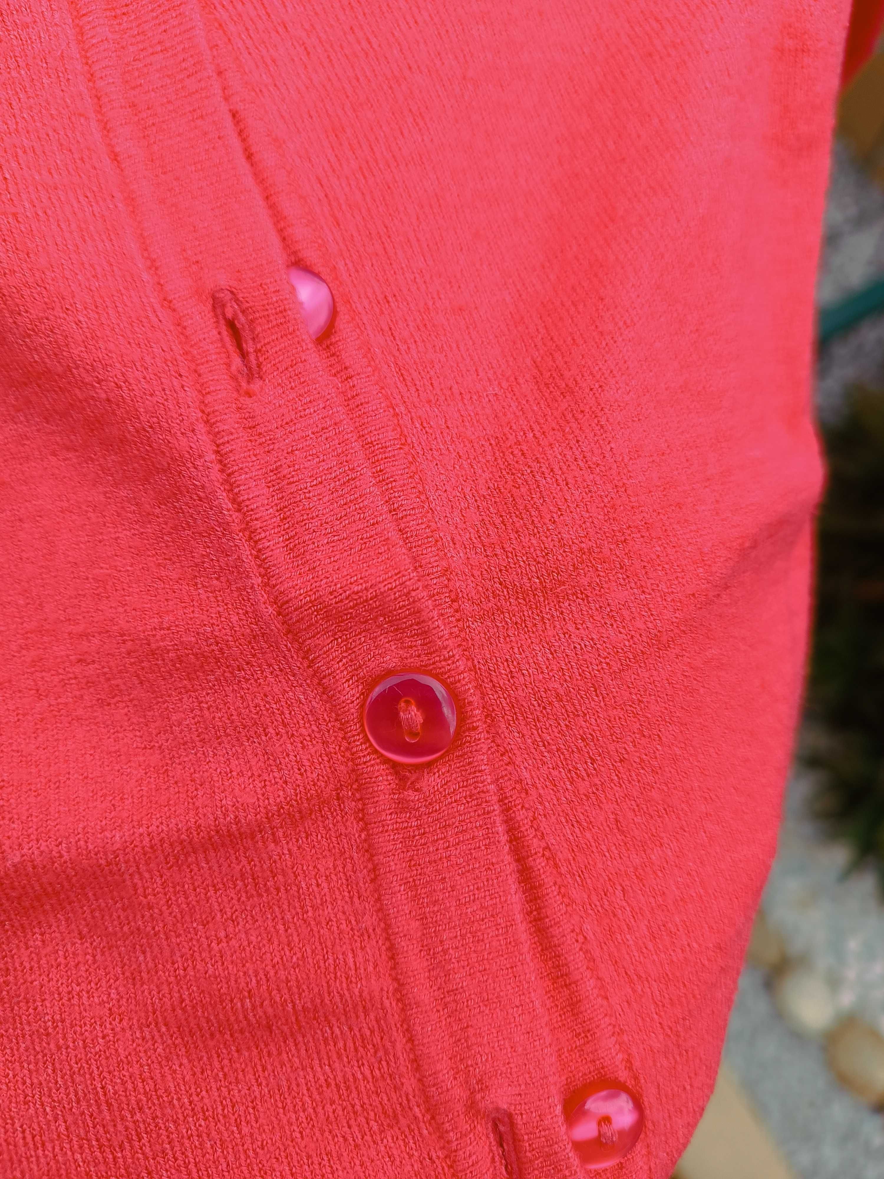 Cardigans (vermelho + amarelo)
