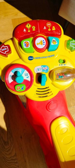 Vtech motorek interaktywny jeździk małego cyklisty dla dzieci