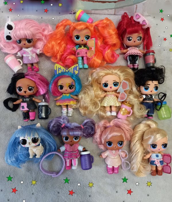 Лялечки лол оригінал lol surprise hairgoals MGA іграшки