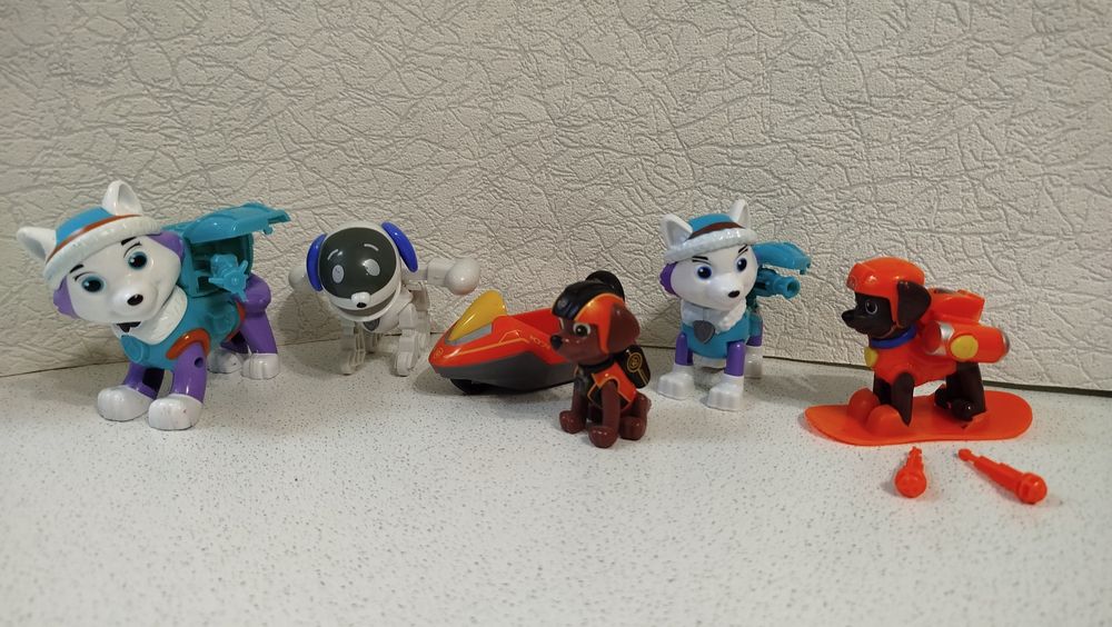 Робопес, Эверест, Зума на лодке Щенячий патруль