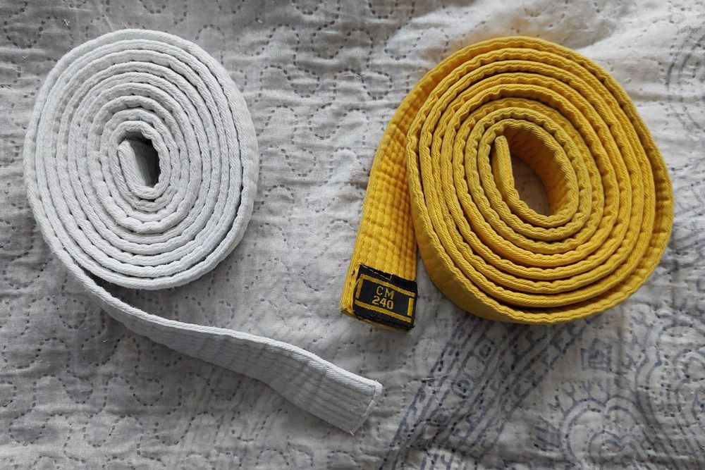 Zestaw pasów do judo/kimono