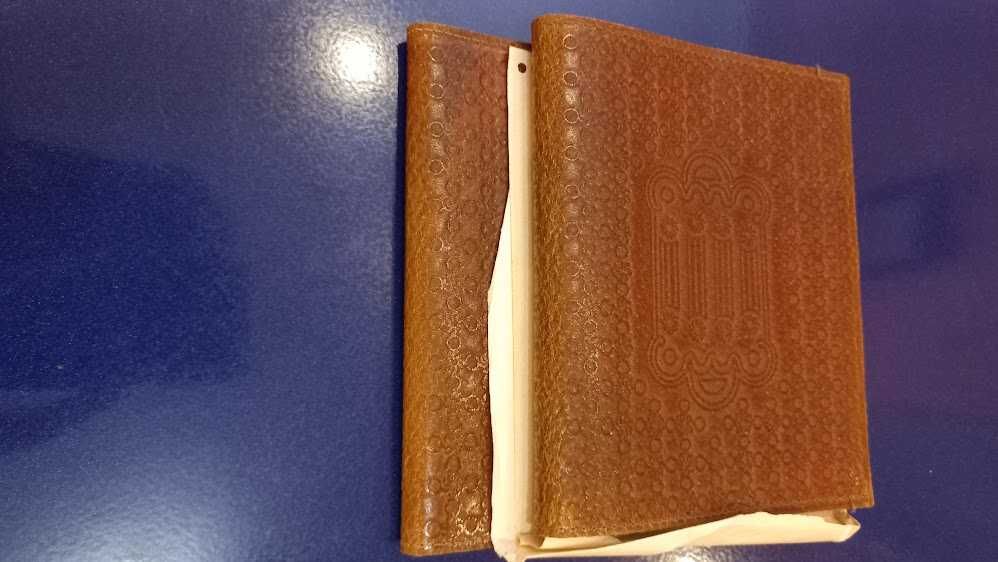 Обложка кожа натуральная для блокнота/книги/документа 180х150мм