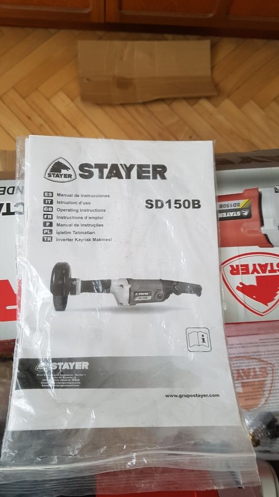 Szlifierka trzpieniowa stayer SD150B