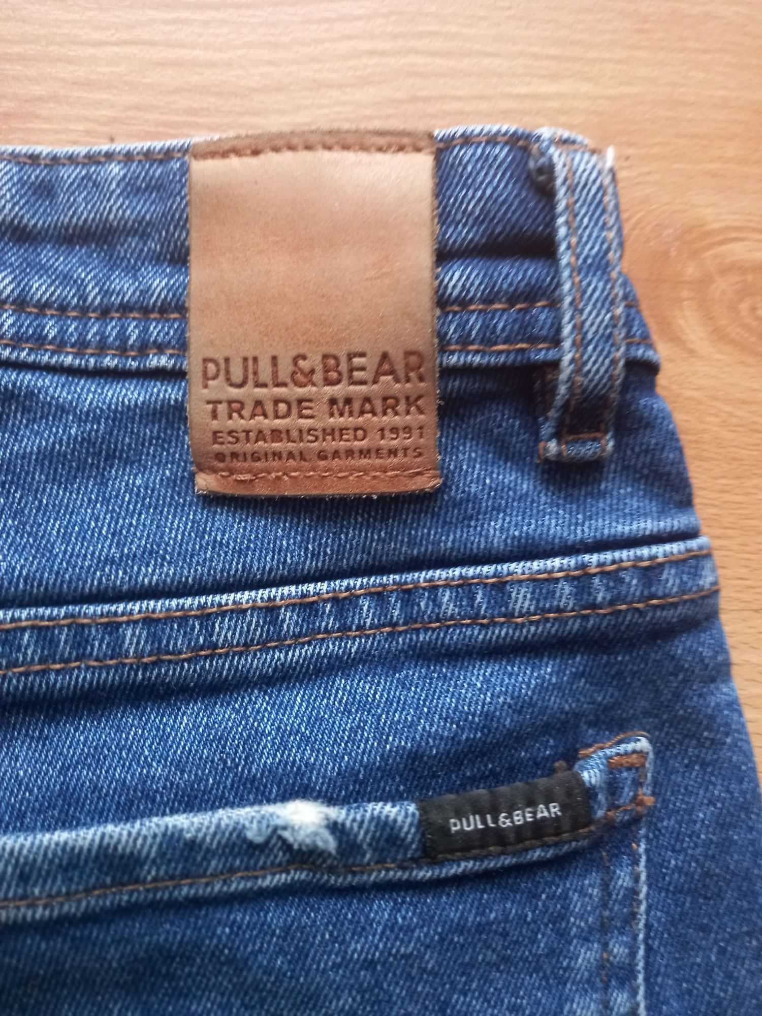 Szorty jeansowe damskie r. S, Pull&Bear, spodenki