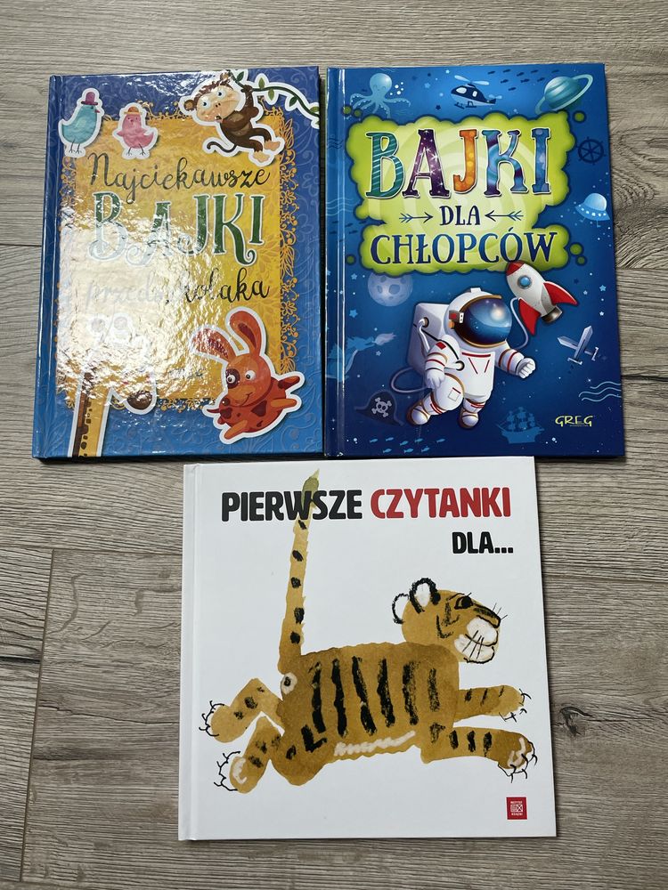 Bajki dla chłopców, Piersze czytanki, Najciekawsze bajki przedszkolaka