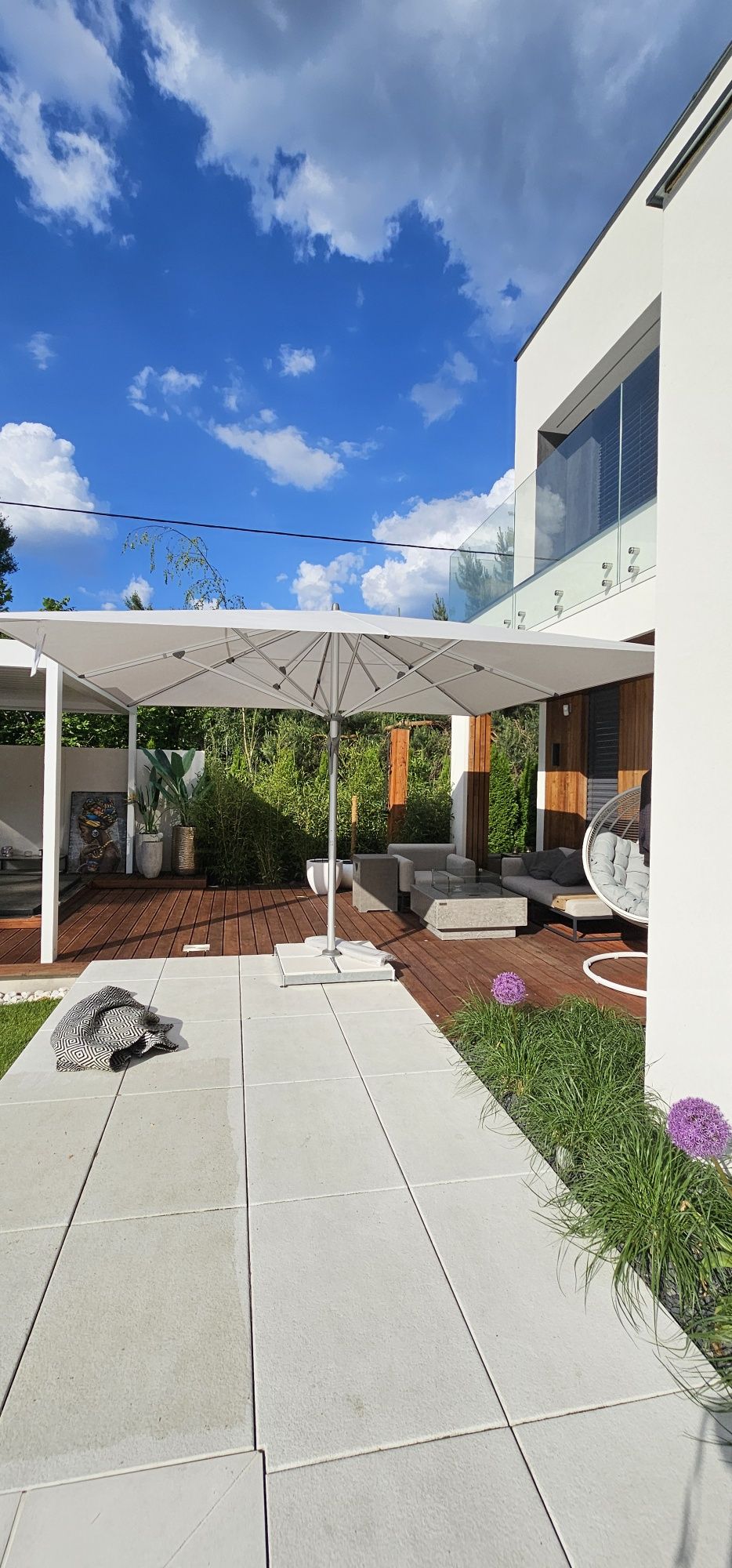 Parasol Glatz 4x4m model Fortello