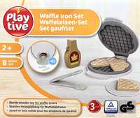 Playtive Drewniana gofrownica 8 elementów