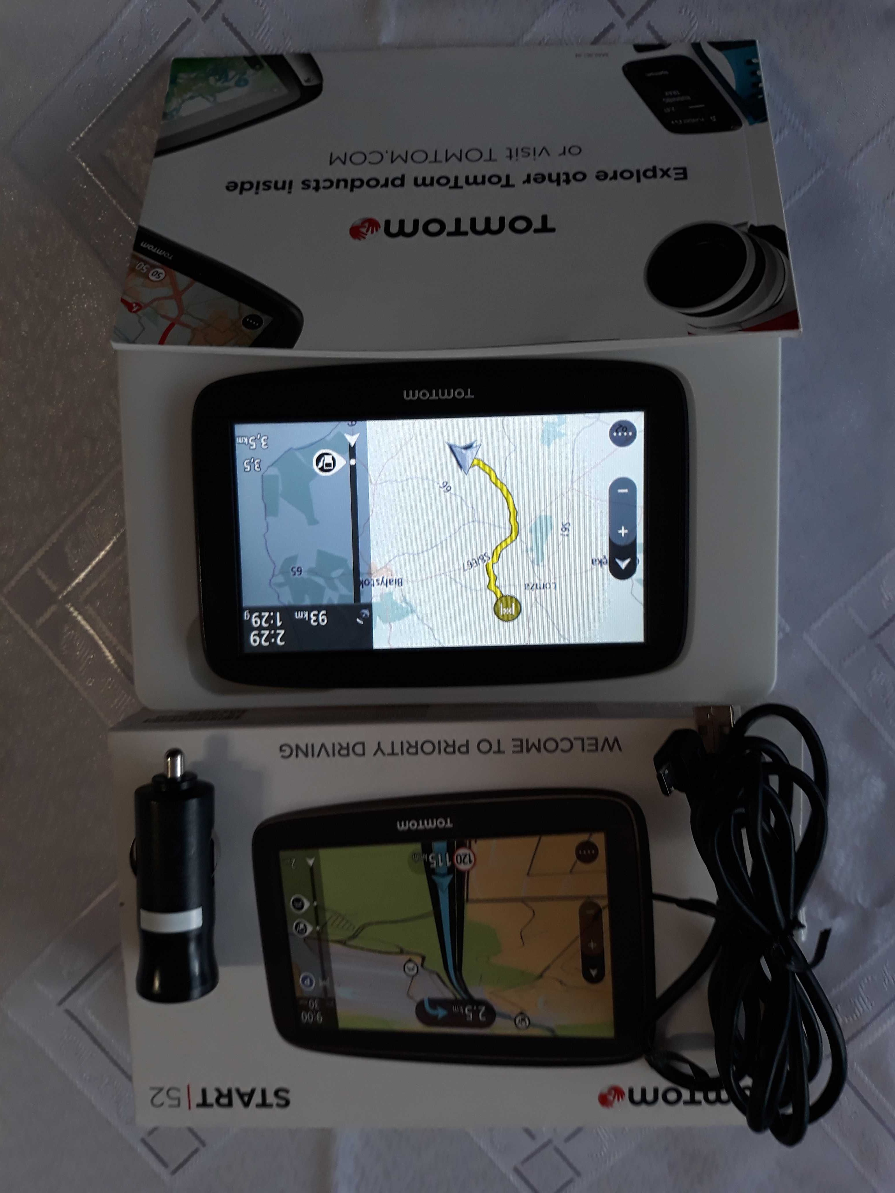 Nawigacja TomTom Start 52 z dożywotnią aktualizacją map
