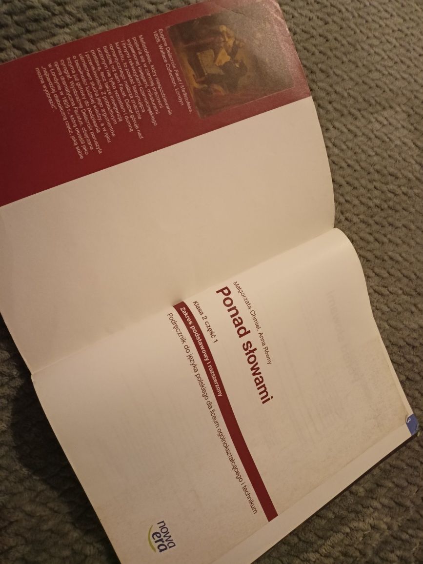 Podręcznik Ponad Słowami klasa 2 część 1