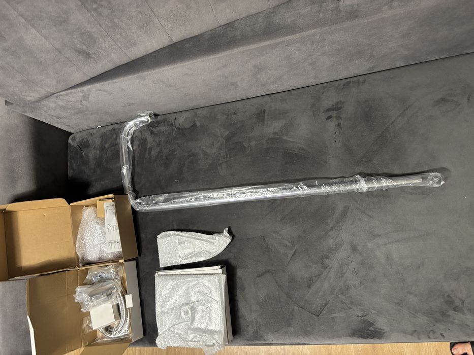 Bateria prysznicowa z deszczowonicą