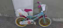Bicicleta Peppa Pig 16 6 anos a 9 anos
