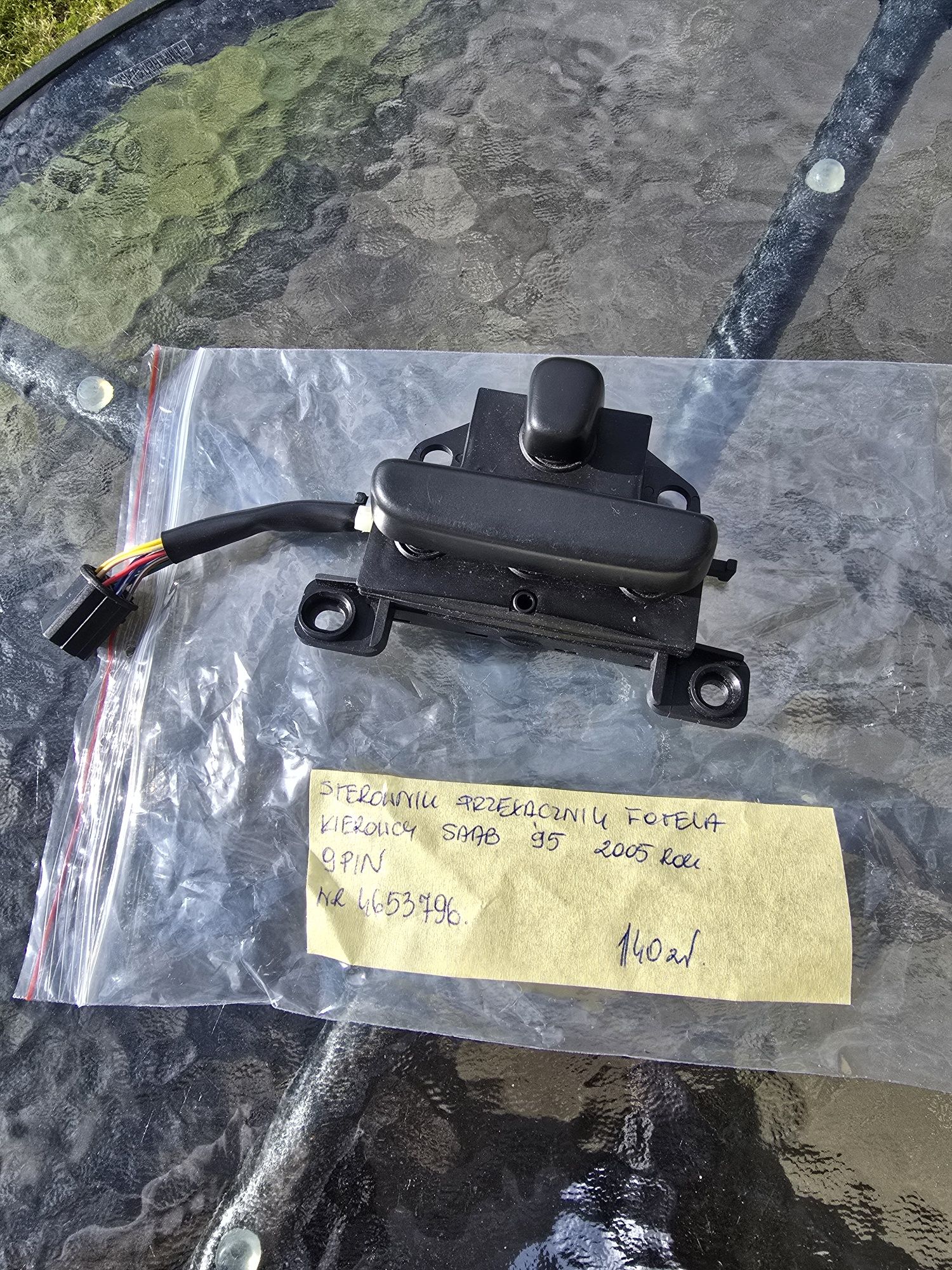 Sterownik przełącznik fotela przedniego lewego saab 95 2005 rok 9 PIN