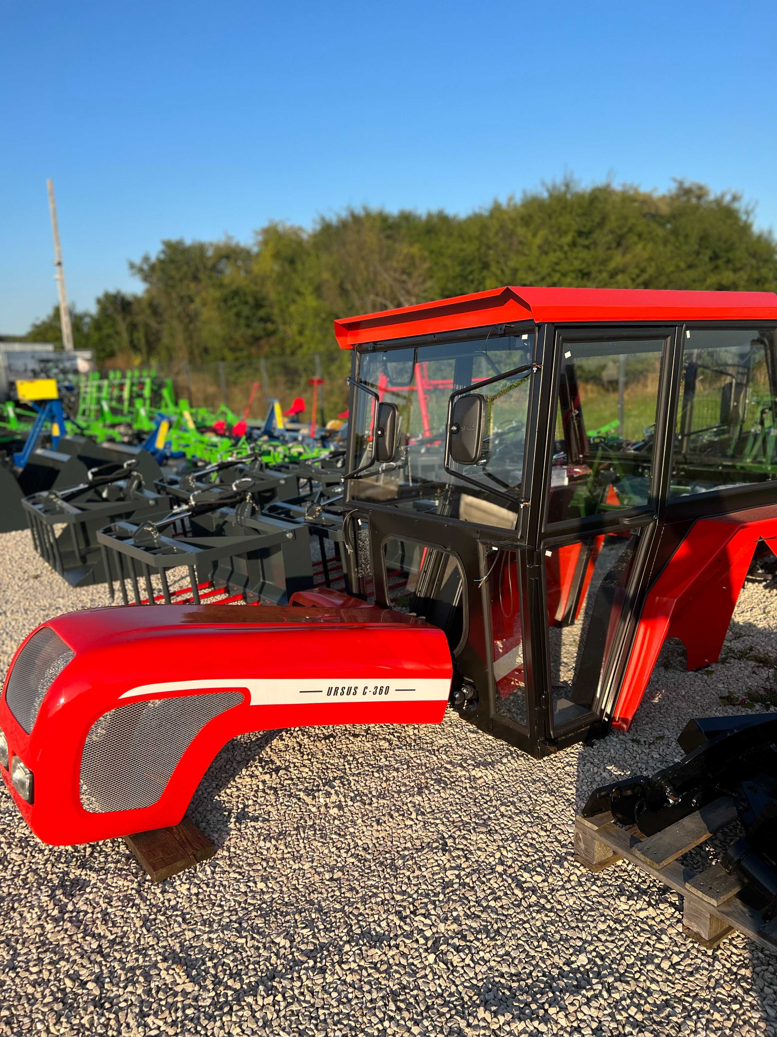 Kabina z błotnikami do ciągnika C-330 C-360 DOSTAWA