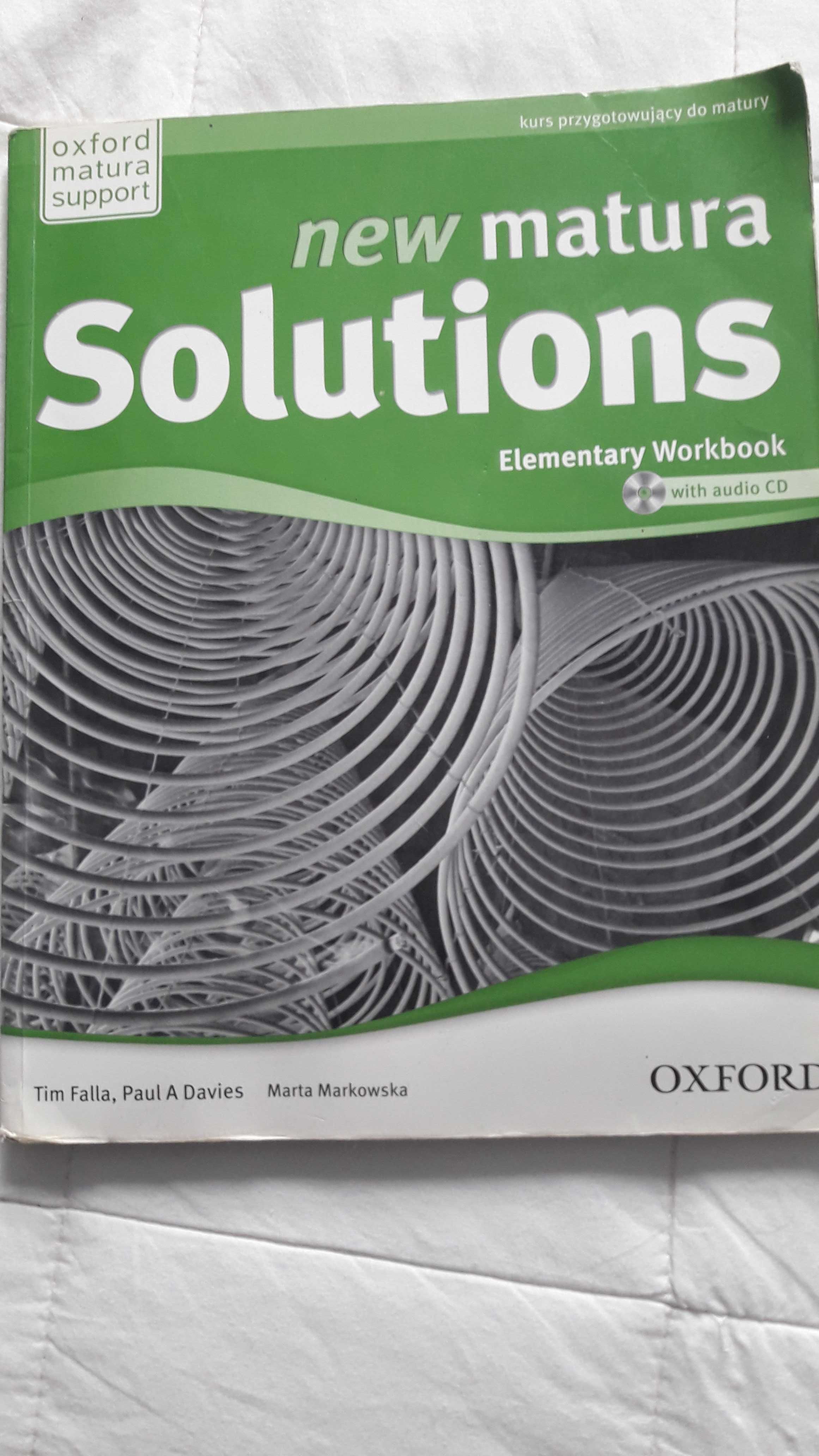 SOLUCIONS Podręcznik do angielski New matura elementy workbook