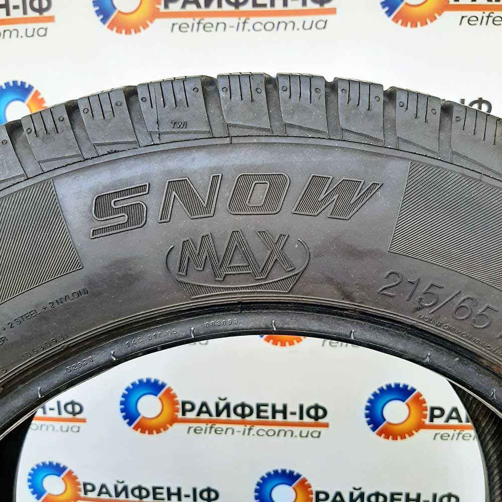 215/65 R16C Uniroyal SnowMax б/у шини 2шт # 2506117