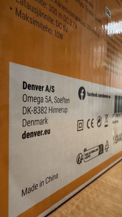 Гучномовець DENVER MGP-107R