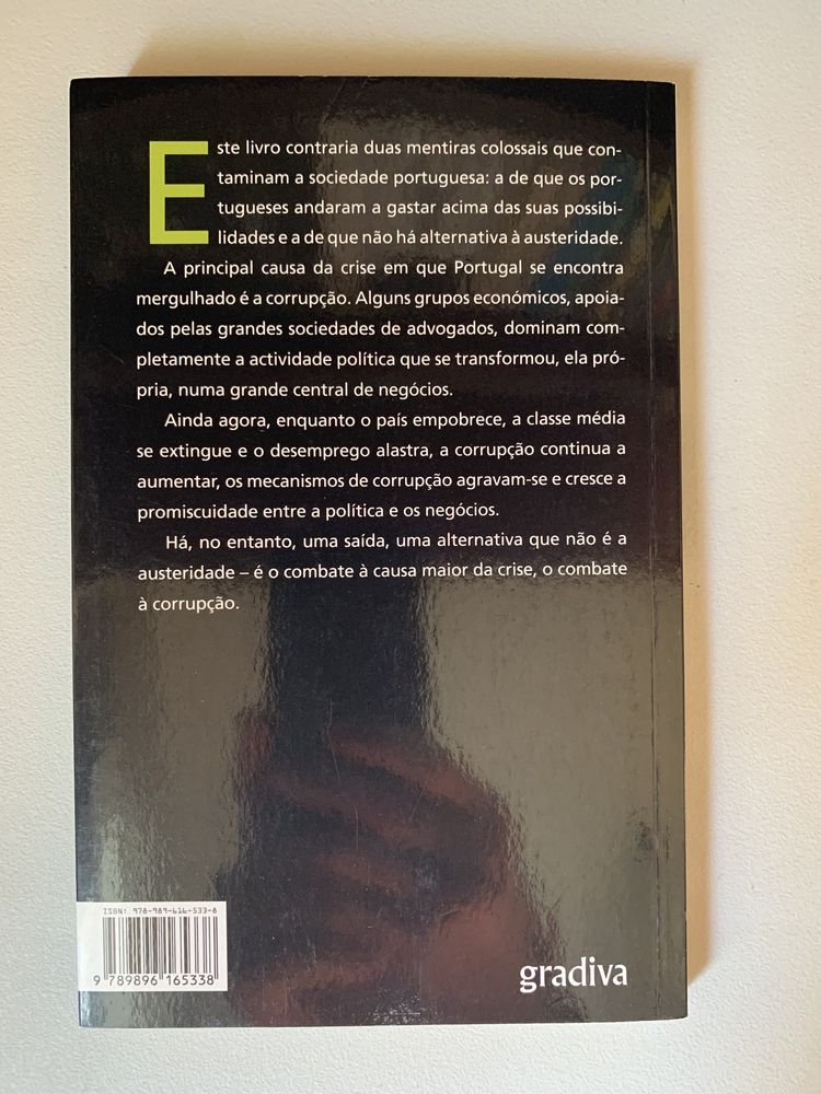 Da Corrupção à Crise: Que Fazer?, de Paulo de Morais