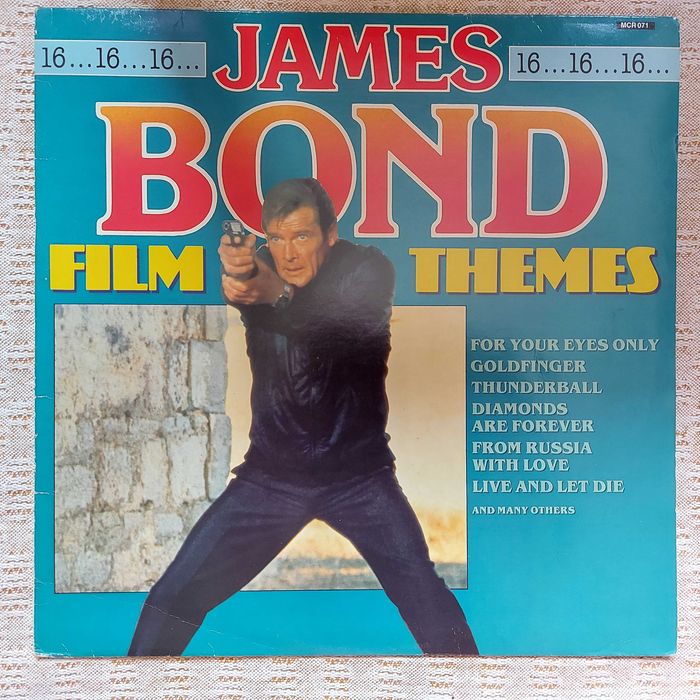 007 The Studio London Orchestra 16 James Bond Film Themes (EX/VG+)
