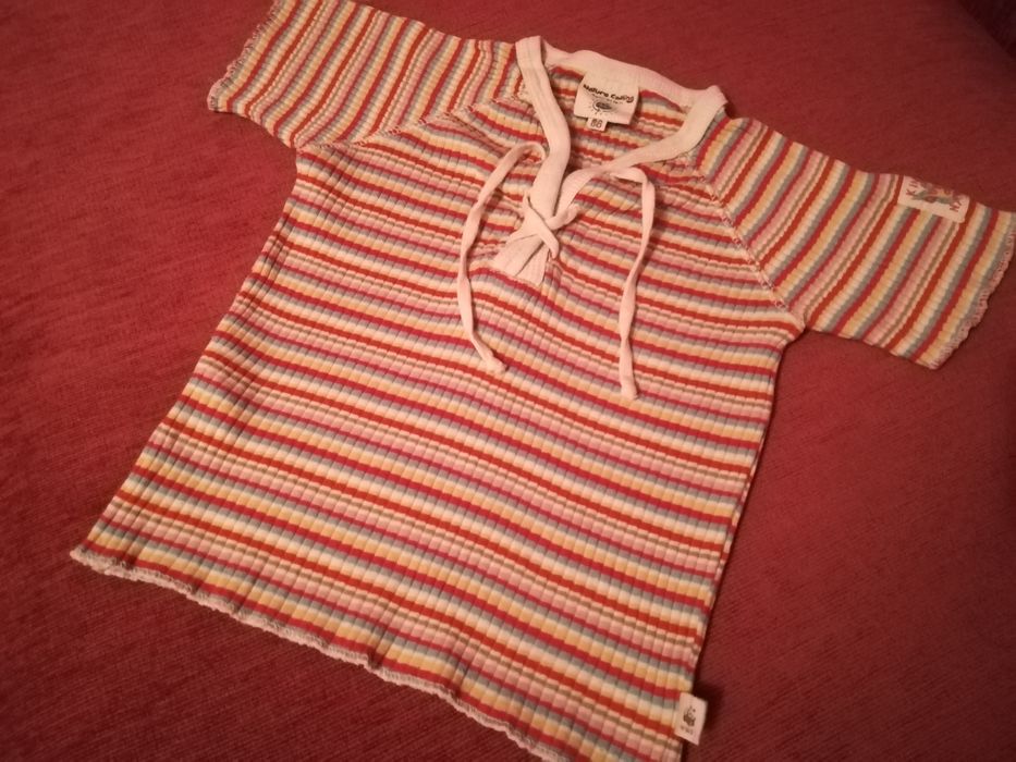 Bluzka 86 niemowlęca dla dziewczynki Nature Calling koszulka