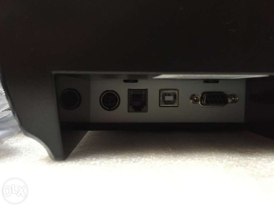 Impressora térmica pos usb e porta com 80mm nova