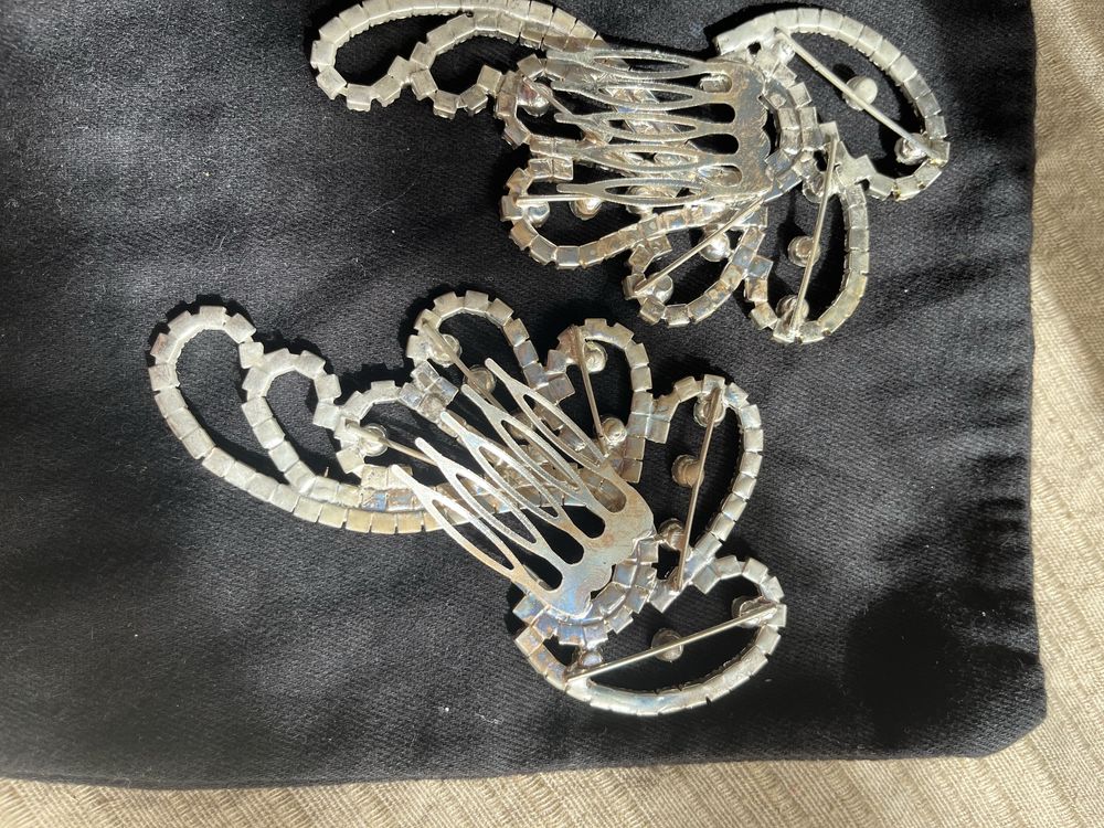 Ganchos de brilhantes para cabelo