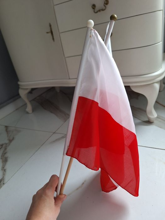 Flagi Polski 2 szt.
