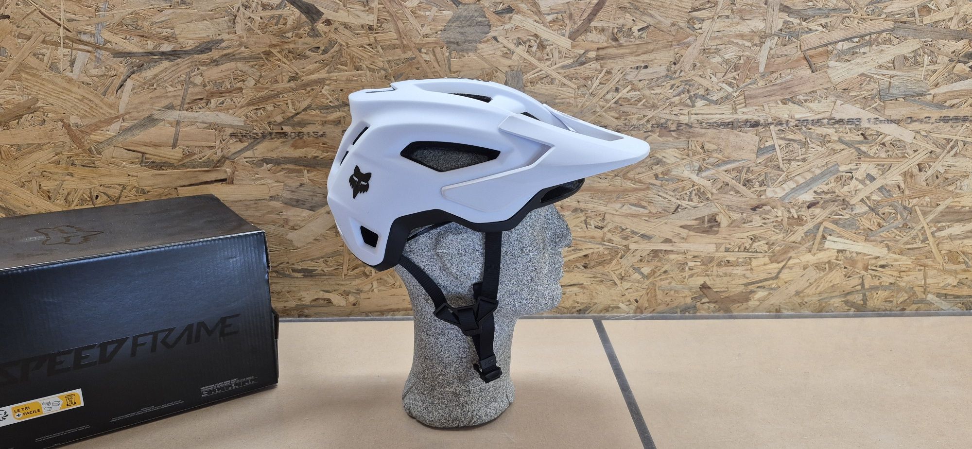 Kask Fox Speedframe Mips White.