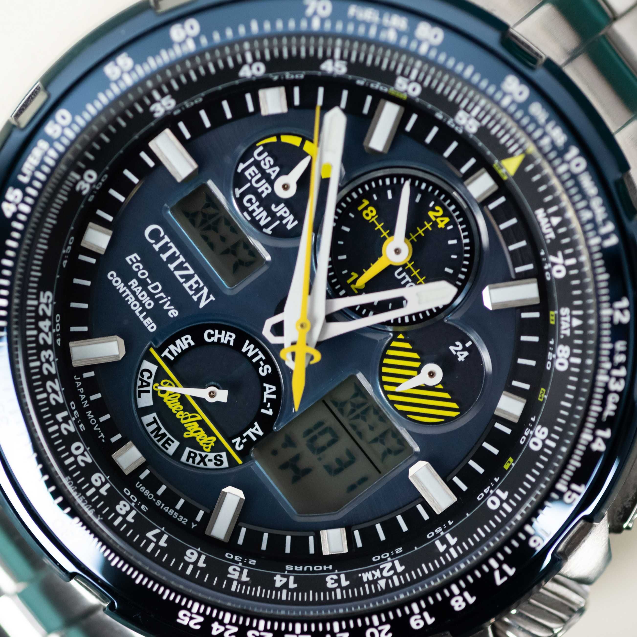 Zegarek CITIZEN JY8058-50L Promsater skyhawk blue angels