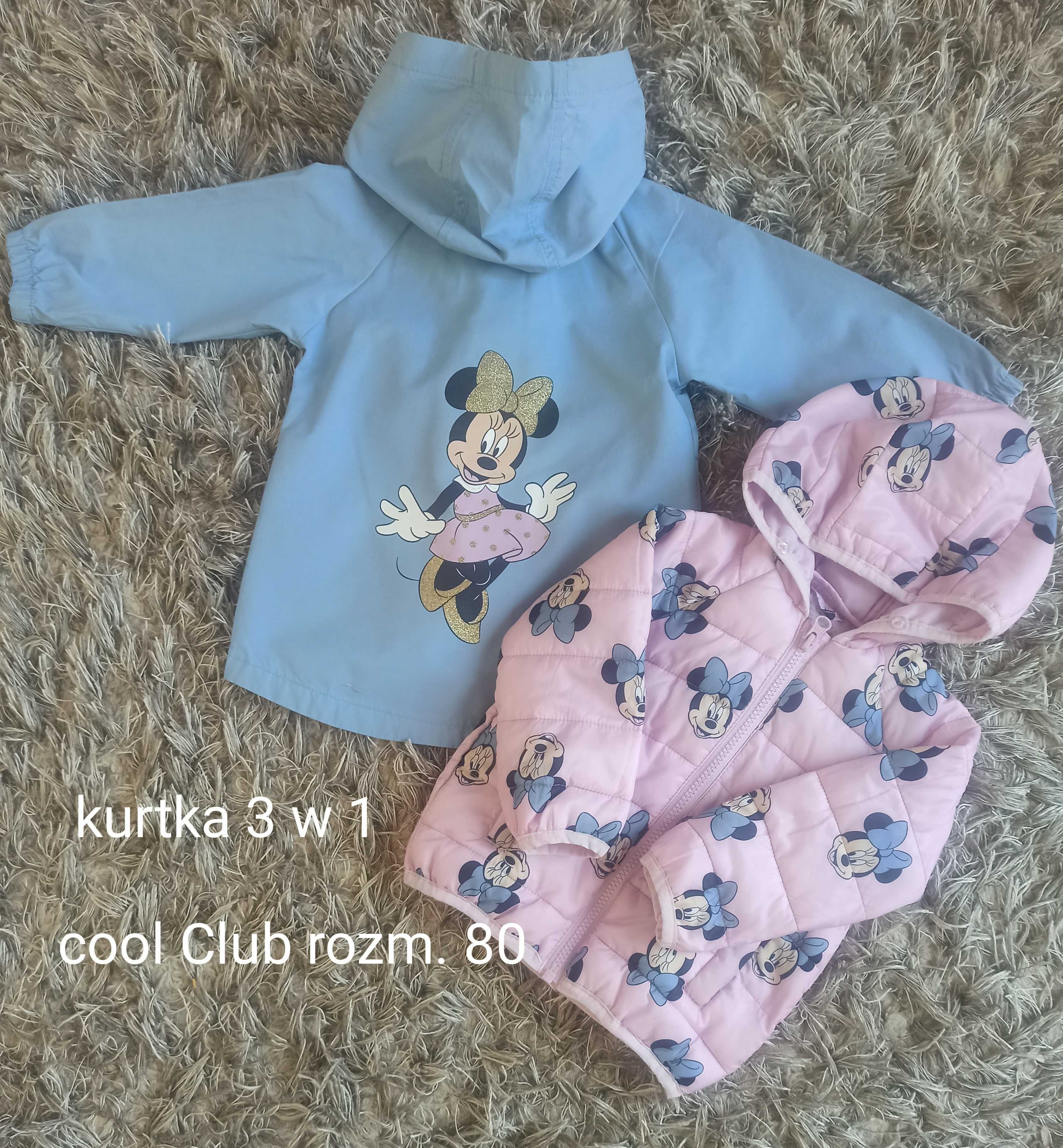 Rozm. 80 kurtka 3 w 1 cool club disney